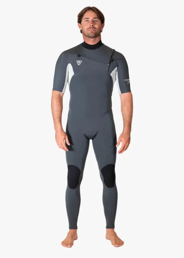 Sale Vissla Natural Seas 2-2 Short Sleeve Full Wetsuit Coal