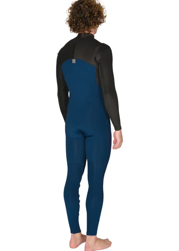 Outlet Vissla New Seas 4-3 U-Zip Wetsuit Midnight