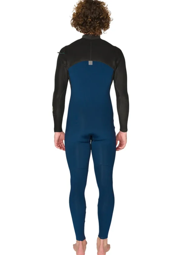 Outlet Vissla New Seas 4-3 U-Zip Wetsuit Midnight