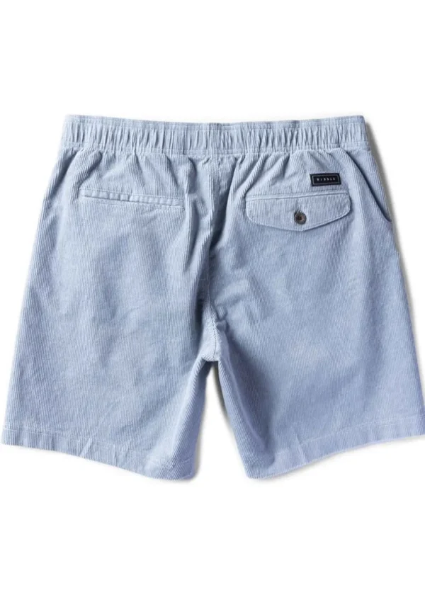 Discount Vissla No See Ums Cord Eco 17" Elastic Walkshort Light Slate