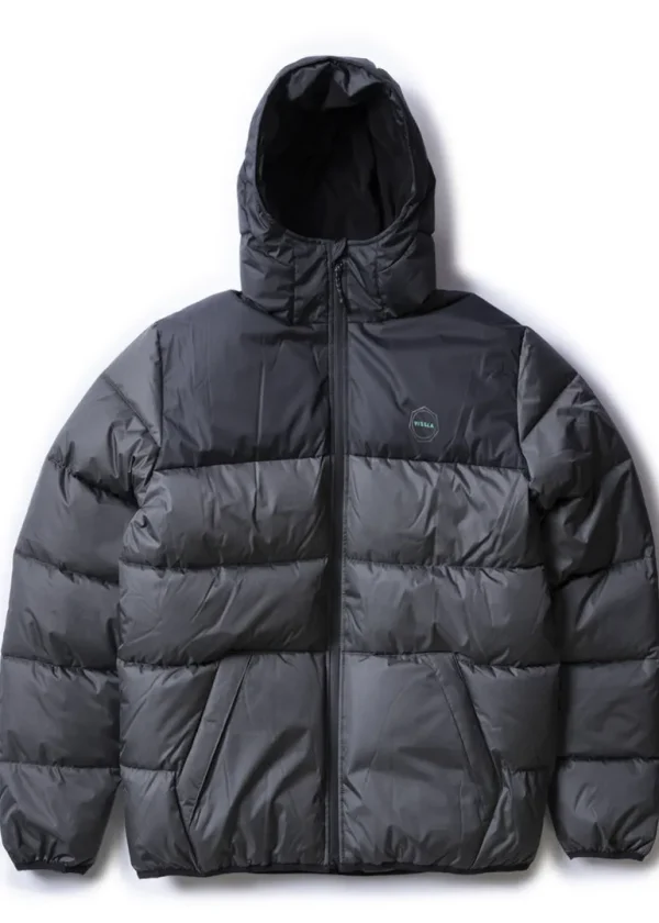 Online Vissla North Seas Puffer Jacket Dark Grey