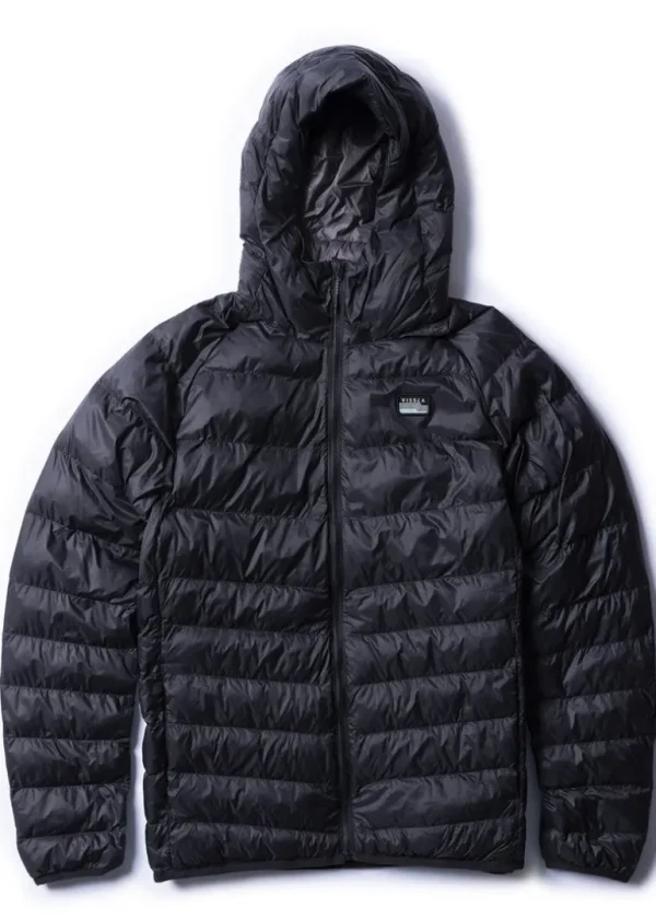 Fashion Vissla Pacific Packable Eco Puff Jacket Black