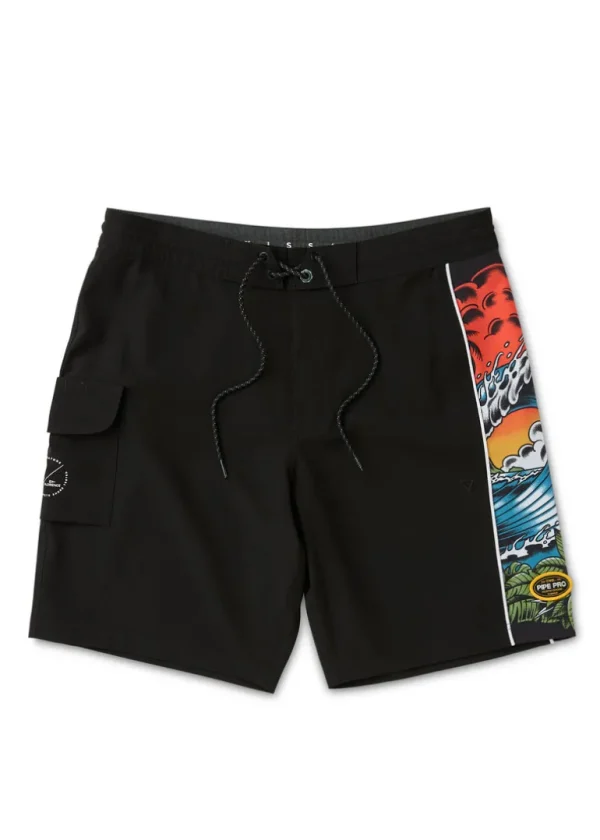 Flash Sale Vissla Pipe Pro 18.5" Boardshort Black