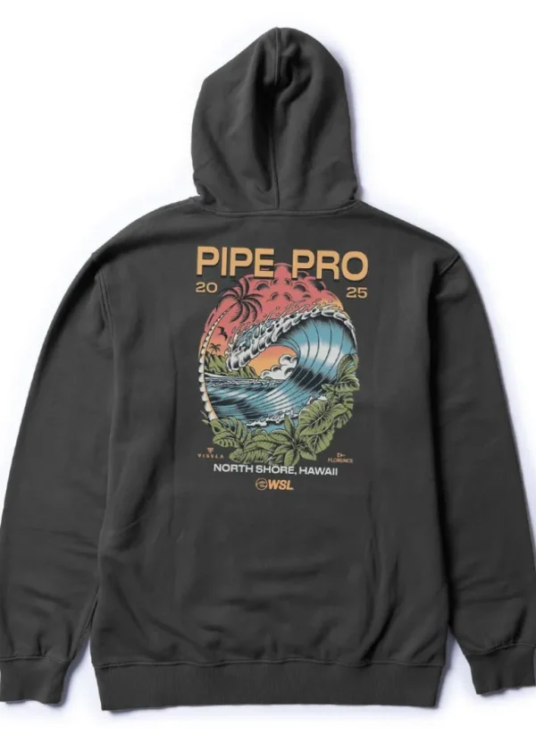 Cheap Vissla Pipe Pro Womens 2025 Hooded Fleece Charcoal