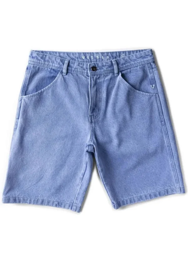 New Vissla Pismo Painter 18" Boys Walkshort Rinse Wash