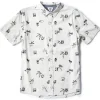 Cheap Vissla Postmaster Eco Short Sleeve Shirt Bone