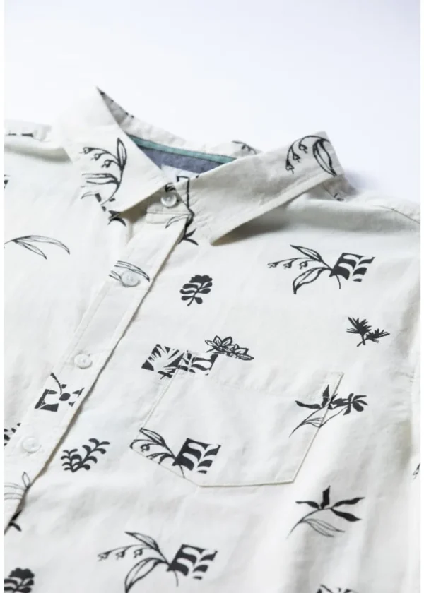 Cheap Vissla Postmaster Eco Short Sleeve Shirt Bone