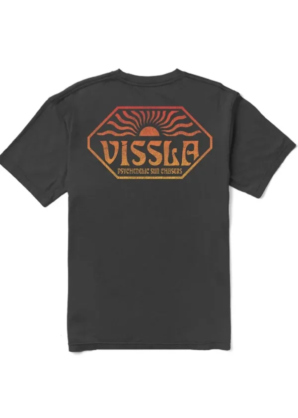 Best Vissla Psycho Sun Boys Tee Black