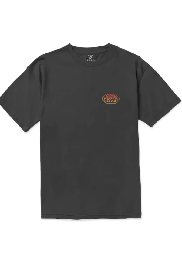 Best Vissla Psycho Sun Boys Tee Black