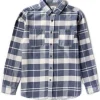 New Vissla Rails Cord Long Sleeve Shirt Slate