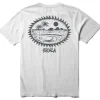 Cheap Vissla Riviera Short Sleeve Pocket Tee White
