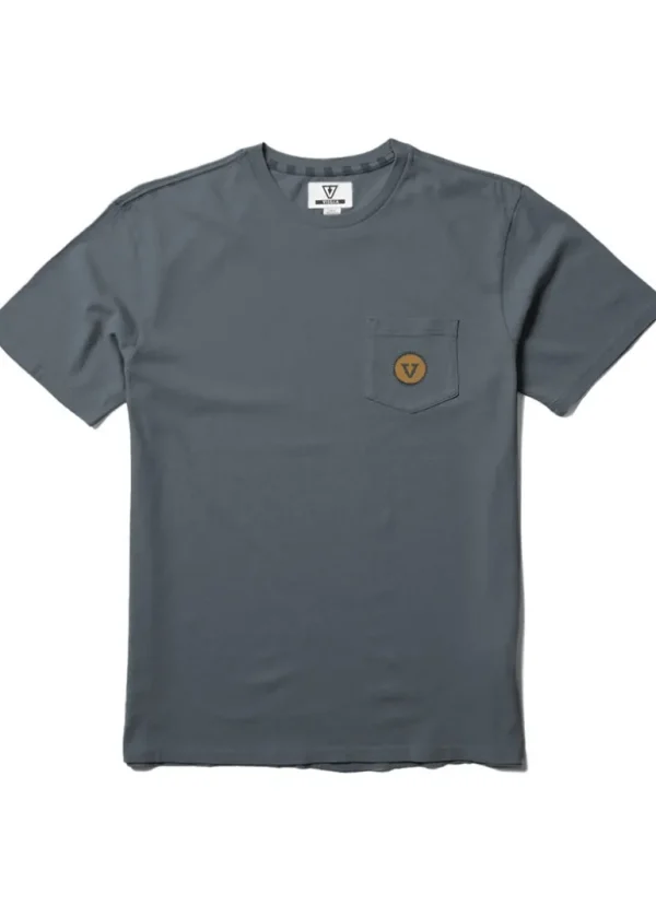 Online Vissla Riviera Short Sleeve Pocket Tee Graphite