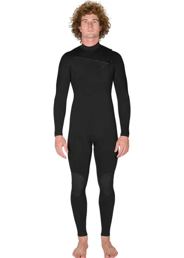 Sale Vissla 7 Seas 3-2 Chest Zip Full Wetsuit - No Logos Covert