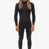 Best Vissla 7 Seas 4-3 Full Back Zip Wetsuit Black