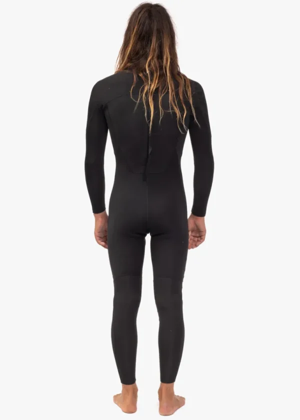 Best Vissla 7 Seas 4-3 Full Back Zip Wetsuit Black
