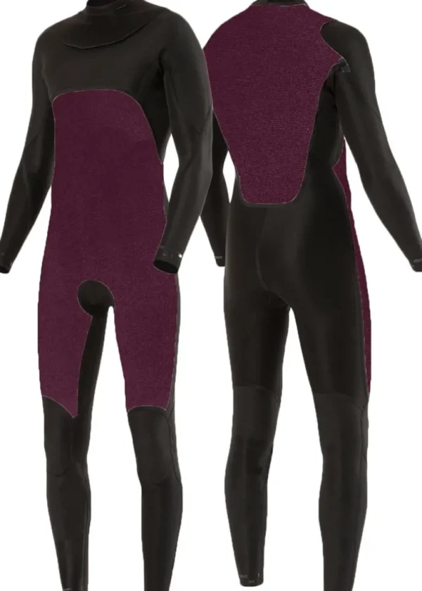 Best Vissla 7 Seas 4-3 Full Back Zip Wetsuit Black