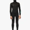 New Vissla 7 Seas Boys 5-4-3 Full Hooded Chest Zip Wetsuit Phantom