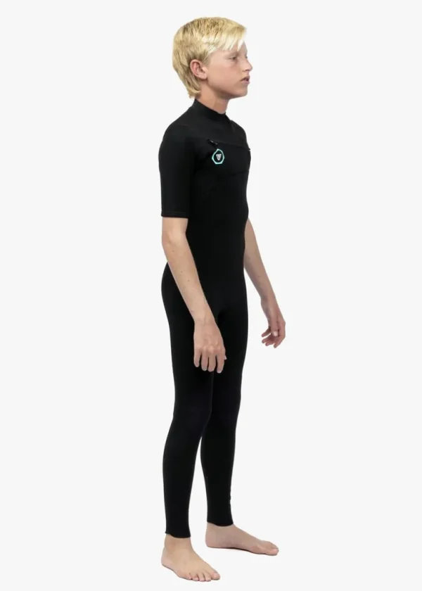 Cheap Vissla 7 Seas Boys 2-2 Ss Full Wetsuit Black