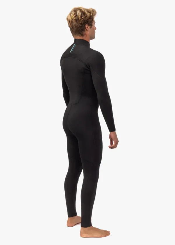 Flash Sale Vissla 7 Seas Comp 2-2 Full Chest Zip Wetsuit Black 2