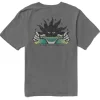 Cheap Vissla Shady Boys Tee Charcoal