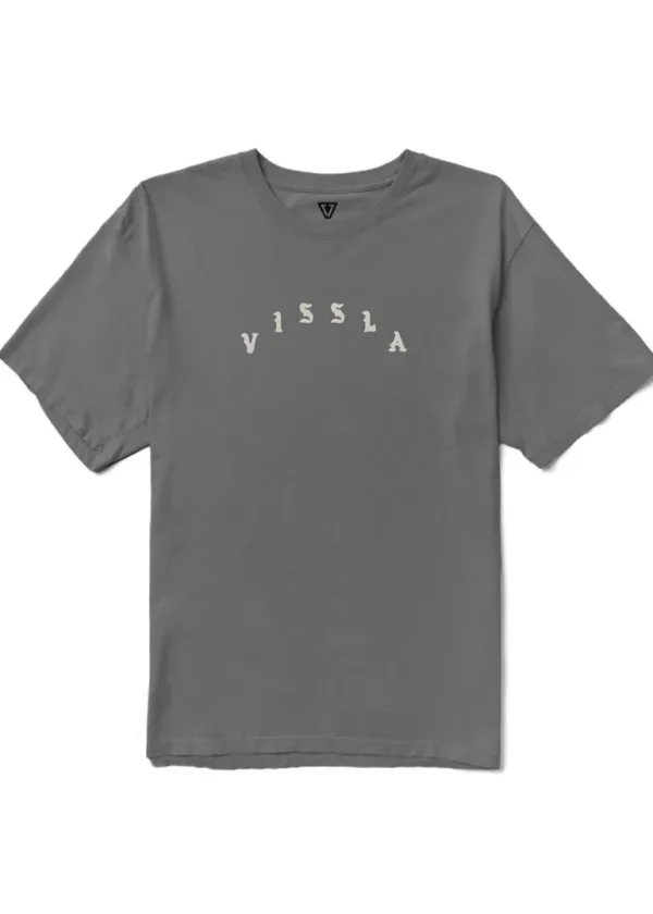 Cheap Vissla Shady Boys Tee Charcoal