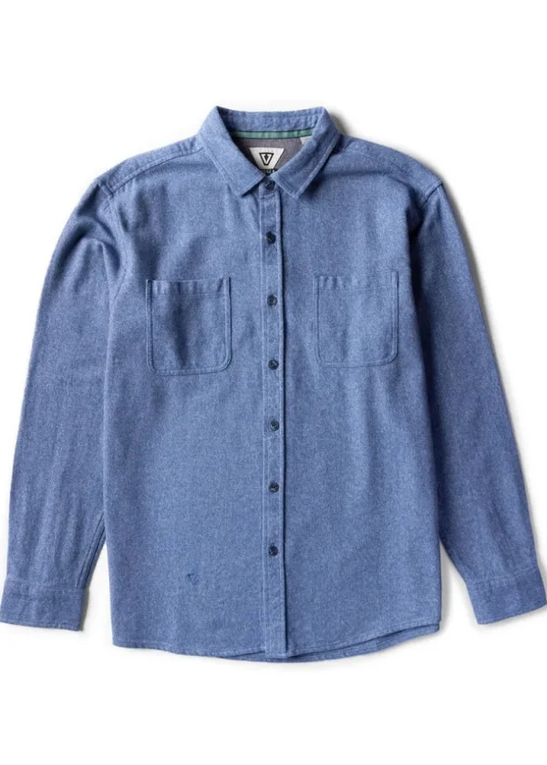 Sale Vissla Shaper Eco Long Sleeve Flannel SEA WATER