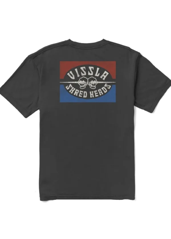 Fashion Vissla Shred Heads Kids Tee Black