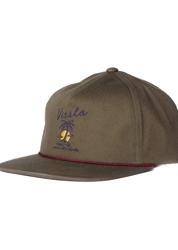 Online Vissla Solar Swells Hat Dark Olive