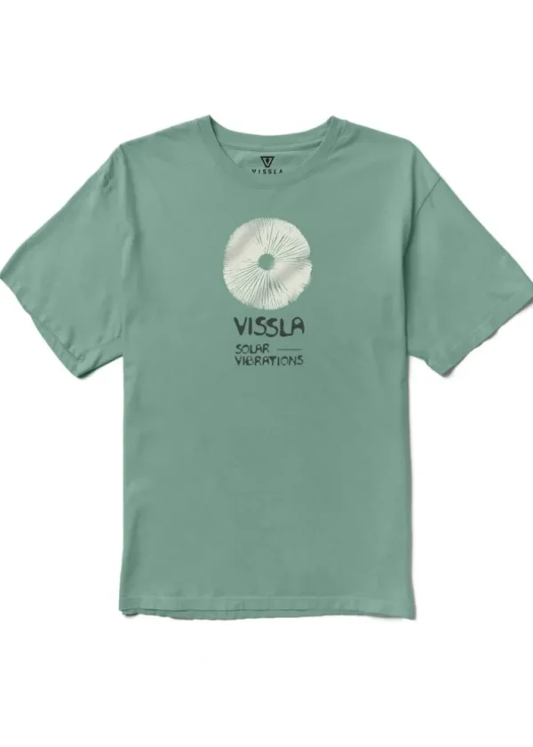 Best Sale Vissla Solar Urchins Organic Tee Jade