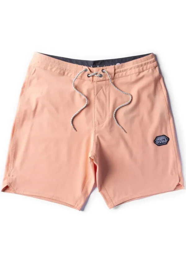 Discount Vissla Solid Sets 18.5" Boardshort Coral Fade