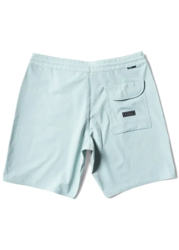Cheap Vissla Solid Sets 18.5" Boardshort Dusty Aqua