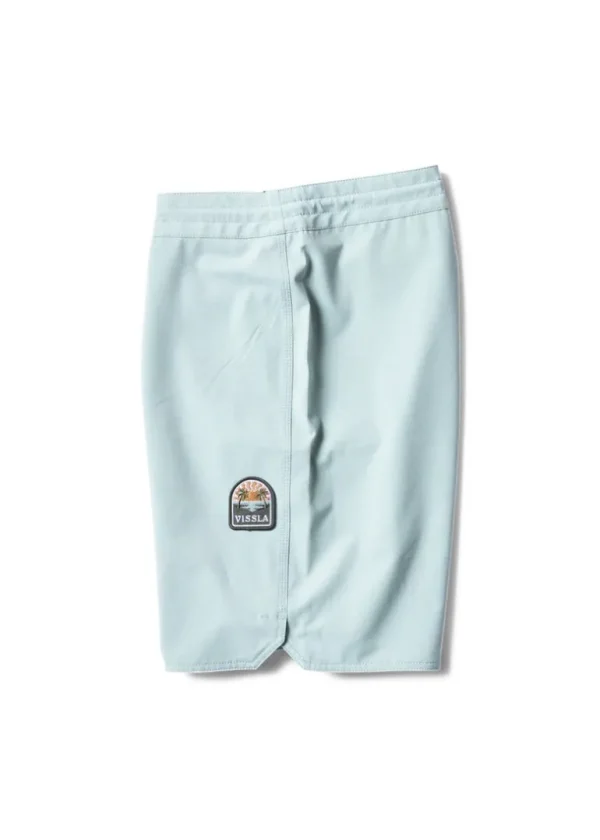 Cheap Vissla Solid Sets 18.5" Boardshort Dusty Aqua