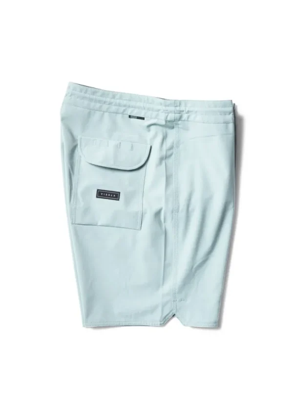 Cheap Vissla Solid Sets 18.5" Boardshort Dusty Aqua