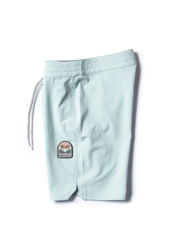 Cheap Vissla Solid Sets 17" Boys Boardshort Dusty Aqua