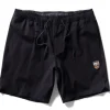 Hot Vissla Solid Sets 16" Boys Ecolastic Black