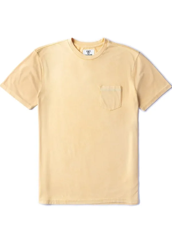 Clearance Vissla Solid Sets Cosmic Wash Boys Short Sleeve Pocket Tee Ale