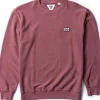 Discount Vissla Solid Sets Eco Crew SALSA RED