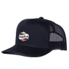 Cheap Vissla Solid Sets Eco Trucker Hat Black 2