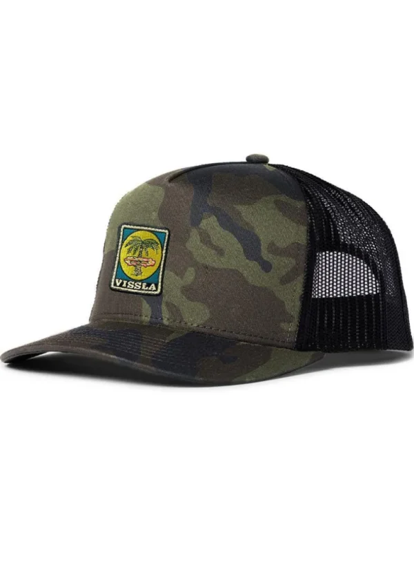 Fashion Vissla Solid Sets Trucker Hat Camo