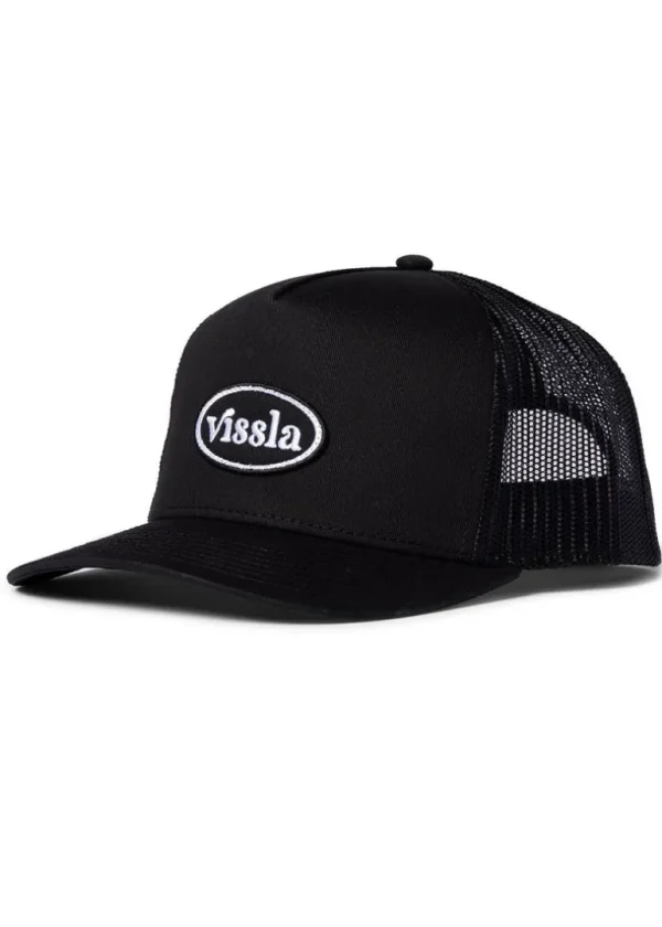 Hot Vissla Solid Sets Trucker Hat Black