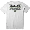 Sale Vissla Stoke Supply Short Sleeve Pocket Tee White