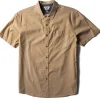 Clearance Vissla The Box Eco Short Sleeve Shirt Golden Hour