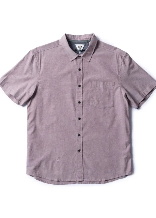 Cheap Vissla The Box Eco Short Sleeve Shirt Fired Brick