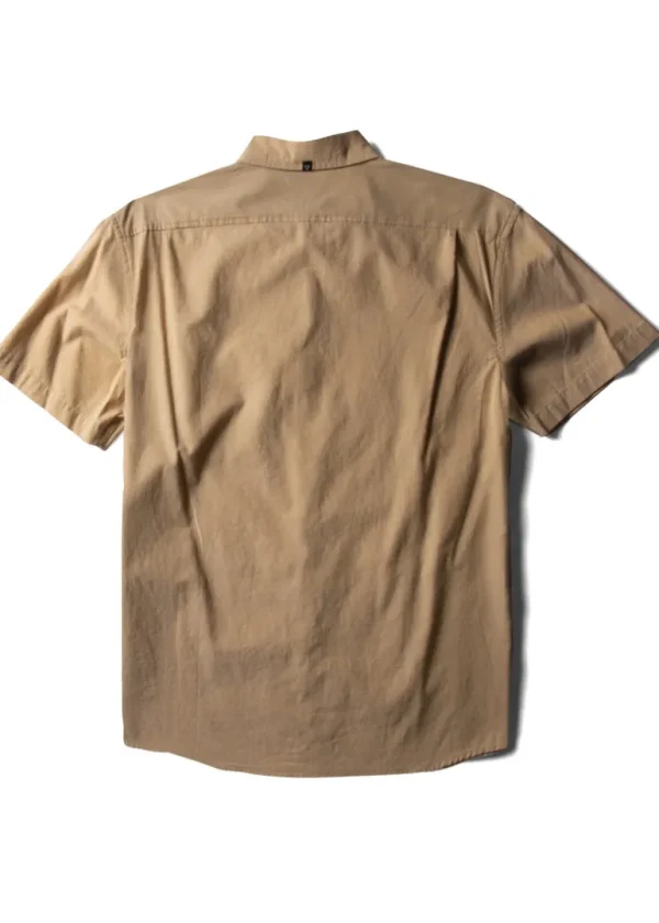 Clearance Vissla The Box Eco Short Sleeve Shirt Golden Hour