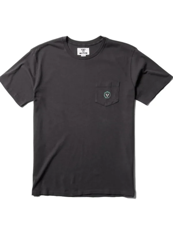 Fashion Vissla The Seas Short Sleeve Pocket Tee Phantom