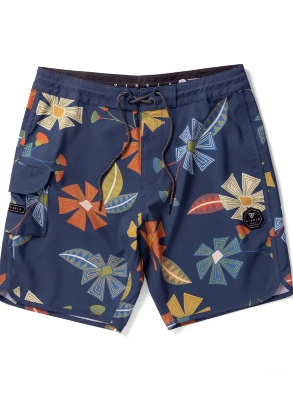 Fashion Vissla Tribal Tropics 18.5" Boardshort Dark Denim