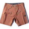 New Vissla Trip Out 17.5" Boardshort Rust