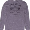 New Vissla Twin Amigos Boys Long Sleeve Tee DUSTY LILAC