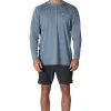 Fashion Vissla Twisted Eco Long Sleeve Sun Shirt Slate Heather