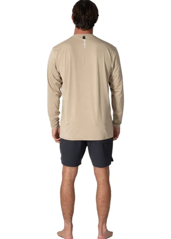 Outlet Vissla Twisted Eco Long Sleeve Sun Shirt SND - Sand